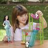 Barbie Careers Playset, Baby Panda Care & Rescue Set with Vet Fashion Doll, 2 Color-Change Pandas & 20+ Accessories view 2