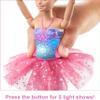 Barbie Dreamtopia Twinkle Lights Ballerina Doll with Blonde Hair & Light-Up Feature Wearing Royal Headband & Pink Tutu view 4