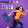 PicassoTiles Portable Toy Carry Case + 353pc Magnetic Tile Combo Set, Magnetic Tiles Construction Blocks Travel Bag EVA Storage Organizer Box Action Figure Character Accessory, Magnetic Brick Tile view 2