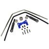 GPM 15Pc Set Upgrades Aluminum Front/Rear Sway Bar Mount with Linkage and Wire for 1/8 4Wd Sledge Monster Truck (95076-4) Rc Cars (Blue) view 1