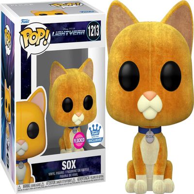 Funko 65005 Pop! Disney: Pixar Lightyear - Sox (Flocked Exclusive) #1213