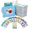 MAYAPHILOS 510 Words Alphabet Talking Flash Cards for 3-8 Years Toddlers, Educational Learning Interactive Toy for Boys Girls Kids Birthday Gifts, Preschool Montessori Speech Therapy Autism Toys Blue view 1