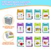 MAYAPHILOS 510 Words Alphabet Talking Flash Cards for 3-8 Years Toddlers, Educational Learning Interactive Toy for Boys Girls Kids Birthday Gifts, Preschool Montessori Speech Therapy Autism Toys Blue view 2