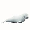 BABY FRANKIEZHOU Beluga Plush Toy, 15 Inch Cute Soft and Fluffy Simulation Stuffed Plush Toy Figure Sea Animal Pillow Cushion Home Decor Kids Gifts for All Occasions and Ages view 1