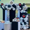 114 Pcs Cholo Balloon Arch Garland Kit - Early 2000s Party Balloons - Old School Cholo Theme Birthday Party Supplies view 1