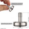 DjuiinoStar Premium Titanium Spinning Top: Lengthened Stem, Easy to Twirl, Decent Performance (4-7 Minutes), CNC Machined, Great Time Killer, EDC Fidget Toy DST-821 view 2