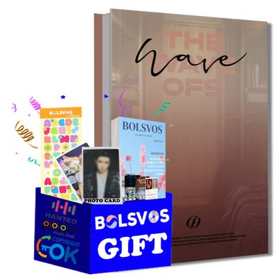 SF9 - THE WAVE OF 9 [CHILLIN' AT NIGHT ver.] Album+Pre Order Limited Benefits+BolsVos K-POP eBook (21p),1EA BolsVos Sticker for Toploader, Photocards
