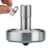 DjuiinoStar Premium Spinning Top: Lengthened Stem, Easy to Twirl, High Performance (BR 13+, AVG 5-8), CNC Machined Stainless Steel, Great Time Killer, EDC Fidget Toy DST-819 view 1