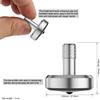 DjuiinoStar Premium Spinning Top: Lengthened Stem, Easy to Twirl, High Performance (BR 13+, AVG 5-8), CNC Machined Stainless Steel, Great Time Killer, EDC Fidget Toy DST-819 view 2