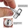 DjuiinoStar Premium Spinning Top: Lengthened Stem, Easy to Twirl, High Performance (BR 13+, AVG 5-8), CNC Machined Stainless Steel, Great Time Killer, EDC Fidget Toy DST-819 view 4