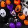 PINKXHY 80 Pcs Halloween Eggs Skull Plastic Eggs Scavenger Hunt for Trick or Treating Candy Box Favor Mini Pumpkins Ghost Spiders Favors for Halloween Party Supplies view 4