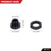 RCAWD Wheel Hex & Wheel Nut 17mm for ARRMA 6S, Fireteam 6S, Kraton 6S, Notorious 6S, Outcast 6S, Talion 6S Upgrades Parts, Wheels Hubs Adapter for #AR310484#ARAC9416, #AR310449#ARAC9763 Black view 3
