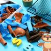 36 Pcs Bear Baby Balloons Latex Bear Balloons Blue Brown Baby Balloons We Can Bearly Wait Balloons Party Decorations for Memorable Baby Shower Gender Reveal, Birthday Party Supplies view 3