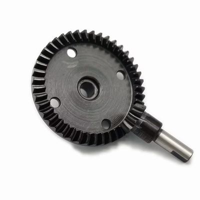 Hard Chrome Steel Spiral Diff Main Gear 43T and Input Main Gear 10T for Arrma Kraton Mojave Outcast Talion Notorious 6S AR310497 AR310498