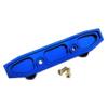 Aluminum Rear Bumper with Hook D-Rings Blue for Traxxas E-Revo VXL Brushless 2.0 5335X view 2