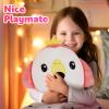 BSTAOFY 13'' Pink Flamingo Soft Plush Pillow Cute Stuffed Animal Toy Sofa Car Cushion Hugging Nap Pillow Plush Birthday Valentines Easter for Boys Girls view 2