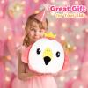 BSTAOFY 13'' Pink Flamingo Soft Plush Pillow Cute Stuffed Animal Toy Sofa Car Cushion Hugging Nap Pillow Plush Birthday Valentines Easter for Boys Girls view 4