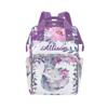 XOZOTY Personalized Elephant Diaper Bag Backpack with Name for Men Women Travel Daypack Nursing Baby Shoulders Bags view 1