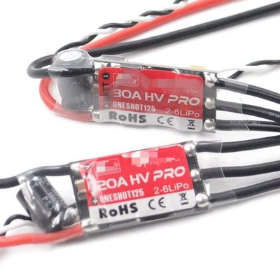 Drone Accessories for 20A 30A HV Pro 2-6S for LIPO ONESHOT125 ESC 600Hz F390 for BLHELI Brushless Speed Controller for Multicopter Drone Replaceable (Color : 1PC 20A HV 2-6S)