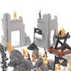 OTONOPI Toy Soldiers Medieval Plastic Knight Action Figure Castle Playset Classic Army Men Military Toys Mini Ancient Soldiers Warriors 250PCS view 4