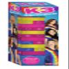 K3 Action Game - Rainbow Tower - with 54 Stacking Blocks and dice view 3