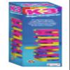 K3 Action Game - Rainbow Tower - with 54 Stacking Blocks and dice view 4