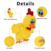 hbbhml Plush Electric Stuffed Laying Egg Chicken Toy Doll with Sound Music Easter for Boys Girls view 2
