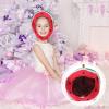 PRETYZOOM Watermelon Hat Plush Head Cover Fun Fruit Costume Accessory for Party Masquerade Music Festival Dance Performance view 3