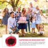PRETYZOOM Watermelon Hat Plush Head Cover Fun Fruit Costume Accessory for Party Masquerade Music Festival Dance Performance view 4
