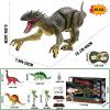 MAMABOO Remote Control Dinosaur Jurassic T Rex Toys for Boys Electronic RC Spray Raptor Walking Roaring Tyrannosaurus Rex Realistic 18.1" Rechargeable Birthday Gift for Kids Girls 3 4 5 6 7 view 2