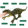 MAMABOO Remote Control Dinosaur Jurassic T Rex Toys for Boys Electronic RC Spray Raptor Walking Roaring Tyrannosaurus Rex Realistic 18.1" Rechargeable Birthday Gift for Kids Girls 3 4 5 6 7 view 3