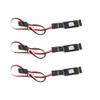 Joyzan Third Channel Switch, Remote Control RC Car Light Receiver Cord Controller Led Lights 3Rd Model Roof Lamp Lighting Cable 3 Way Power On Off Spare Parts Plastic Accessories 6V 1A Black 3Pcs view 1