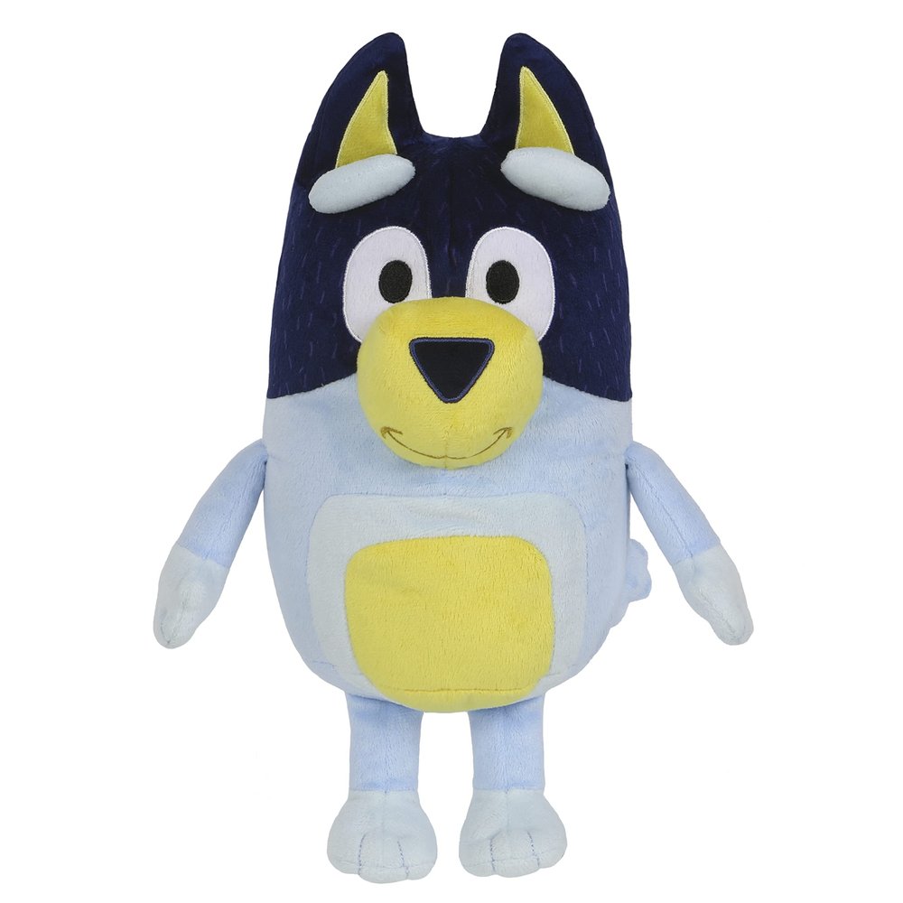 Bluey Sound Effects Talking Bandit Stuffed Plush, 14 Soft Musical Toys, Stuffed Animal with 9 Different Phrases, Singing Toys for Kids