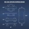 TinkerTurf Sci-Fi Terrain: MagLev Rail Starter, Abandoned Theme, Sturdy, Affordable, Great-Looking Full-Color Terrain, Quick and Easy to Assemble, Virtually Limitless Setups view 4
