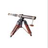 Brass Telescope with Wooden Tripod Nautical Marine Telescope, Maritime Telescope, Brass Leather Telescope Spyglass Antique Telescope for Home Decor by MUSKAN NAUTICAL STORE view 4