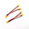 NOKITA XT30 Parallel Cable Wire Y Lead 18AWG 10CM XT30 Splitter Battery Charger Cable - 1 Male to 2 Female (RC Vehicle Battery Connector) view 2