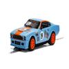 Scalextric Aston Martin V8 Gulf #19 Rikki Cann Racing 1:32 Slot Race Car C4209, Light Blue & Orange view 2