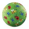 Crocodile Creek Playground Ball - Durable Rubber Ball for Kids Ages 3 and Up - Bouncy Inflatable Ball for Kickball, Indoor Games, and Outdoor Sports - PVC-Free - Bugs and Spiders - 5-inch Diameter view 1