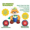 Cuddle Barn - Sir Frederick The Storyteller | Plush Fox Reads 5 Fairy Tales with Start and Pause Buttons | Body Sways, Eyes Light Up, Mouth Moves with Story | Great Gift for Young Kids - 12 inches view 2