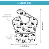 Qwalnely Panda Bibs Baby Stuff 2Packs for 6-24 Months Waterproof Washable Fabric (Panda) view 3