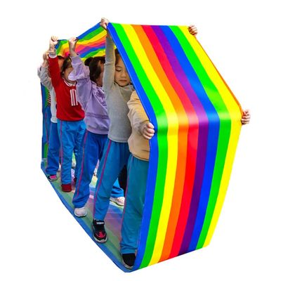 Teamwork Game Play Running Mat, Kids Adult Sports Game Oxford Cloth Run Mat, Outdoor Activities Home Party Backyard Games (Color : C, Size : Kids-4M/13FT)