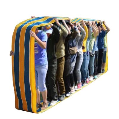 Teamwork Game Play Running Mat, Kids Adult Sports Game Oxford Cloth Run Mat, Outdoor Day Outdoor Carnival Activity Toys (Size : Adult-11M//36FT)
