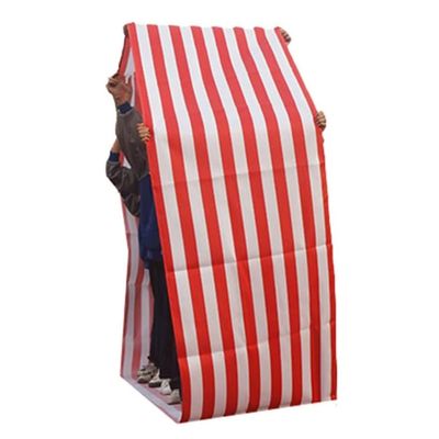 Teamwork Game Play Running Mat, Kids Adult Sports Game Oxford Cloth Run Mat, Wild Day Outdoor Carnival Fun Games (Color : Red, Size : Adult-20M/26FT)