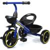 KRIDDO Kids Tricycles Age 24 Month to 4 Years, Toddler Kids Trike for 2.5 to 5 Year Old, Gift Toddler Tricycles for 2-4 Year Olds, Trikes for Toddlers, Blue view 1