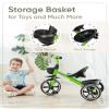 KRIDDO Tricycles Age 24 Month to 4 Years, Toddler Kids Trike for 2.5 to 5 Year Old, Gift for 2-4 Year Olds , Green view 4