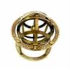 Vintage World Antique Brass Armillary Sphere Astrolabe Maritime Collectible Nautical Globe view 3