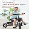 KRIDDO Kids Tricycle for 2-5 Year Olds - Gift for Toddlers - Black view 2