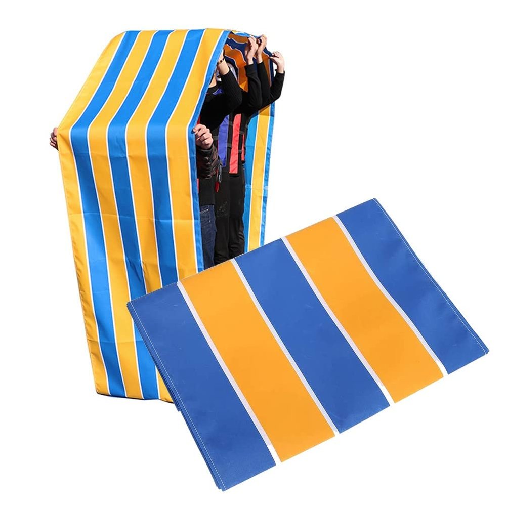 1 PCS Teamwork Game Play Running Mat, Kids Adult Sports Game Oxford Cloth Run Mat, Kindergarten Fun Games Competition Games (Size : Adult-20M/26FT)