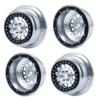 RC-Hub 4Pcs Aluminum Alloy Beadlock Wheels Rims for 1/10 Baja Rey RC Crawler Buggy Truck Car view 1
