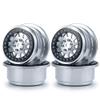 RC-Hub 4Pcs Aluminum Alloy Beadlock Wheels Rims for 1/10 Baja Rey RC Crawler Buggy Truck Car view 2